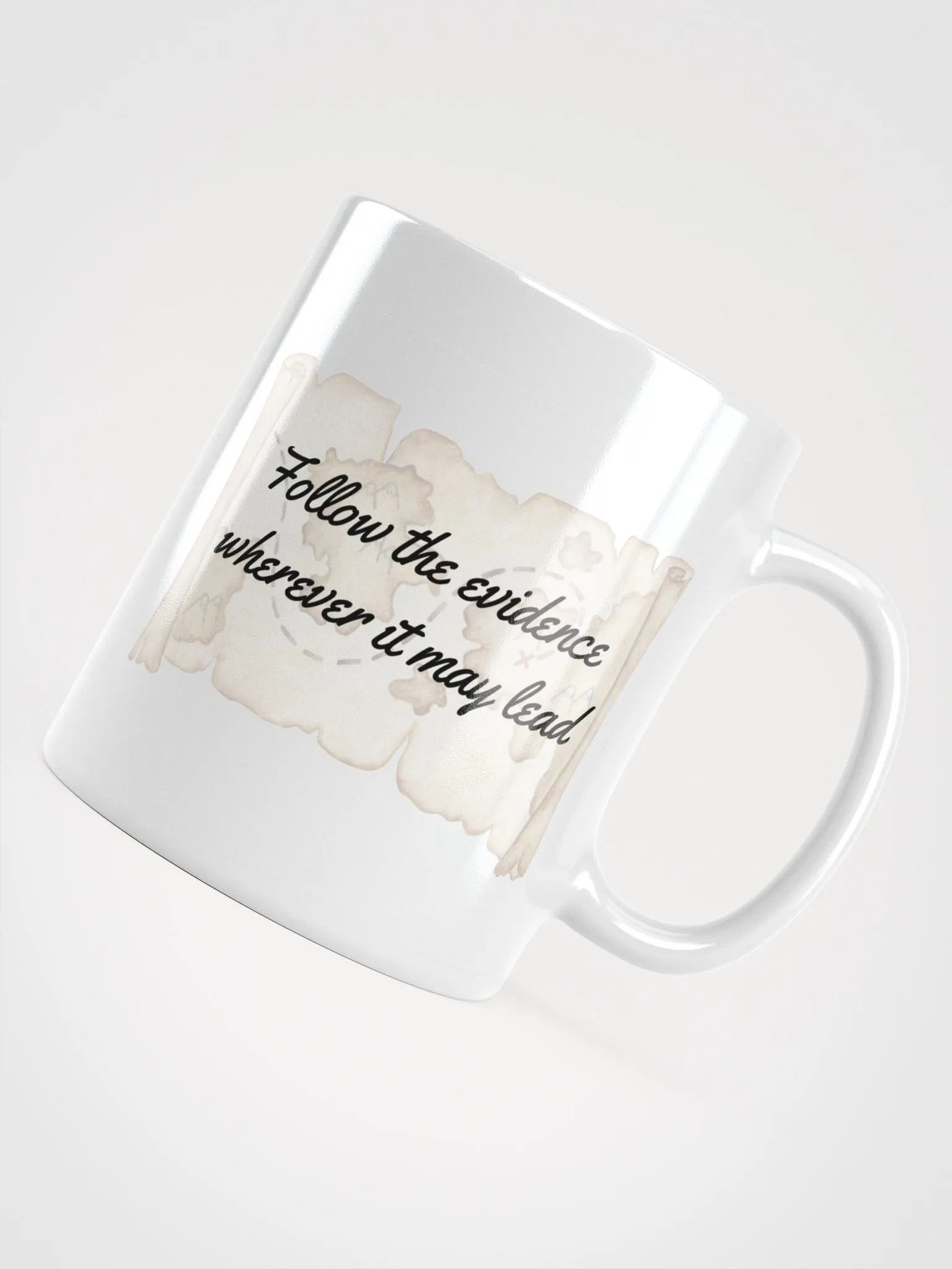 Follow the evidence... - Mug product image (4)