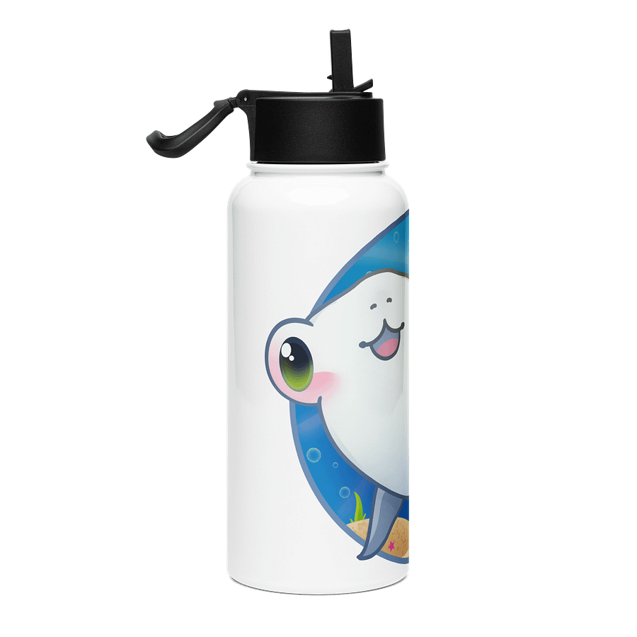Smiley Shark Stainless Steel Water Bottle product image (4)