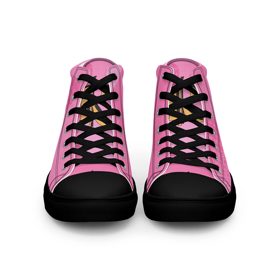 (PINK CHIBI) K Women's High Top Canvas Shoes product image (3)