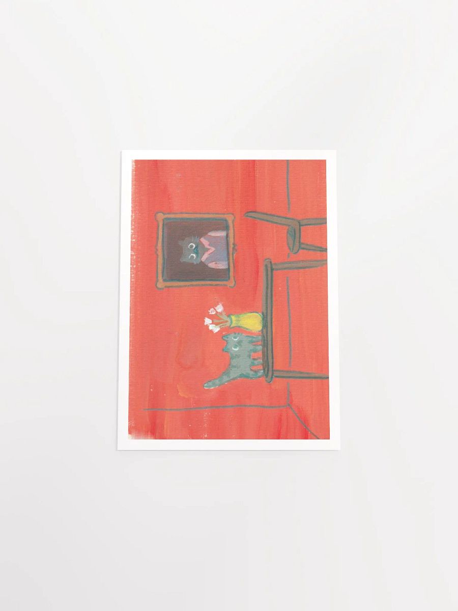 Tabby Cat Art Print product image (5)