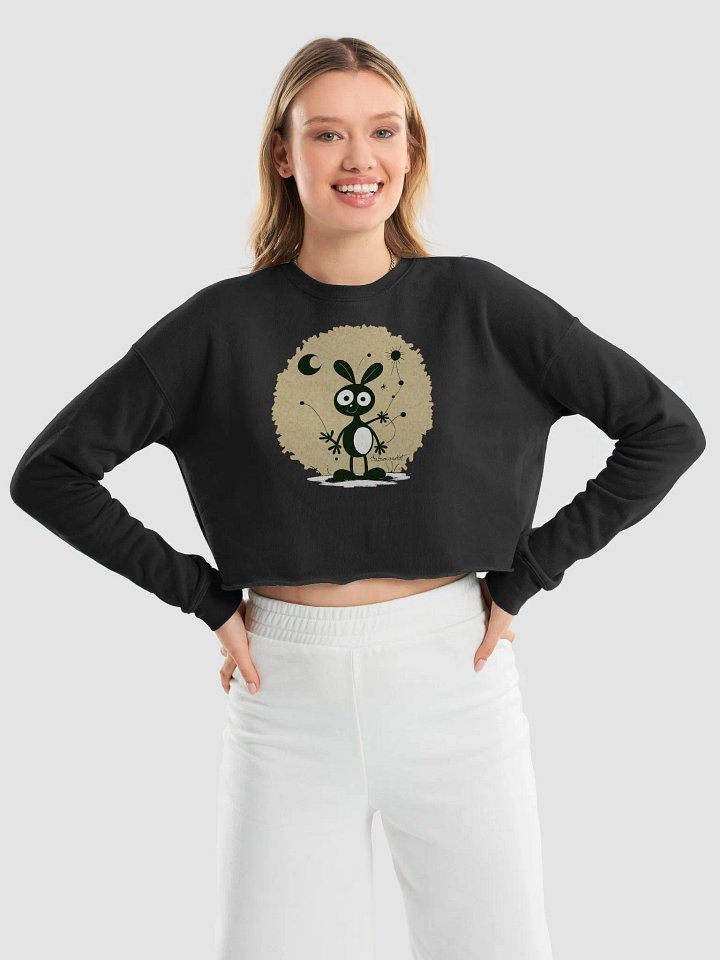 Bella+Canvas Women's Fleece Crop Sweatshirt product image (1)
