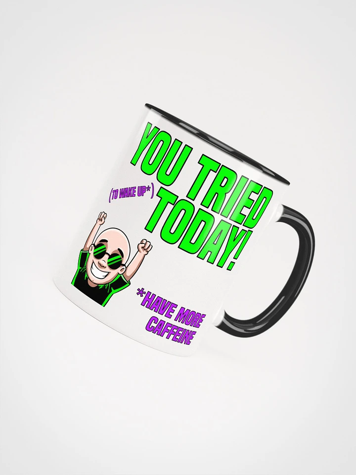 You Tried Green and White Mug product image (1)