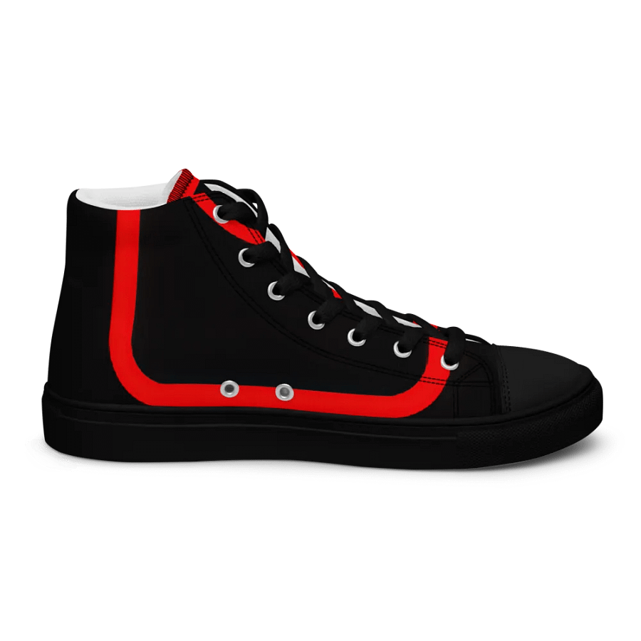 EyeSeeThru Logo Mens High Top Shoes product image (8)
