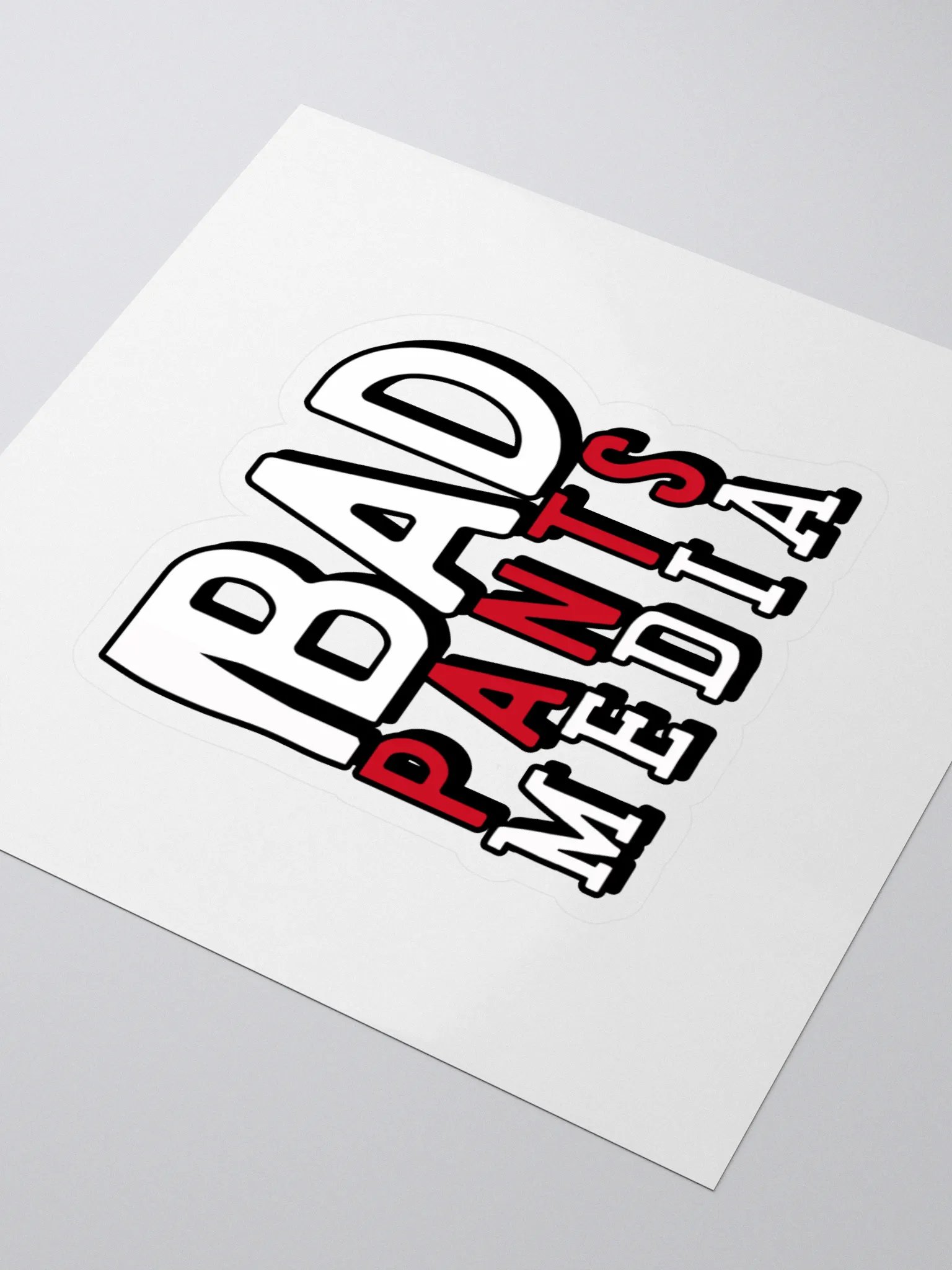 Bad Pants Media Sticker product image (3)