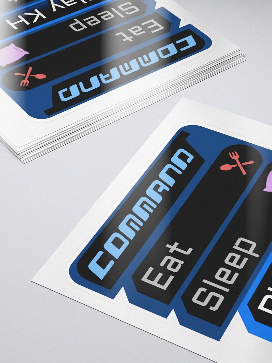 KH Command Menu Sticker product image (5)