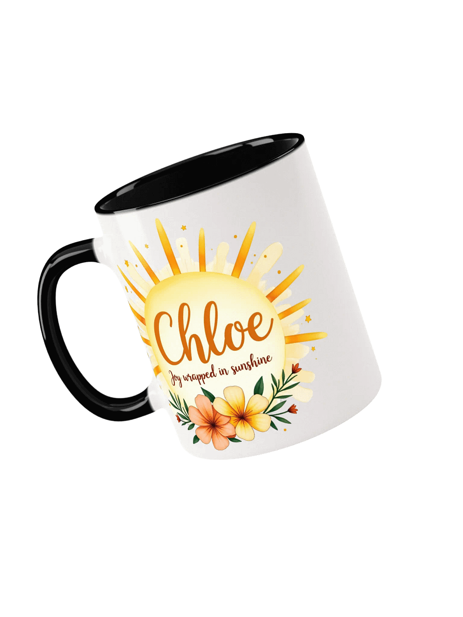 Chloe Mug: Joy Wrapped in Sunshine – A Personalized Gift of Happiness product image (3)