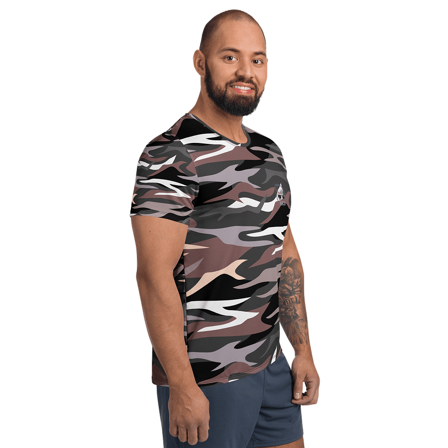 NSLB N.C. Agricultural Streamers Support Camo Athletic Tee product image (4)