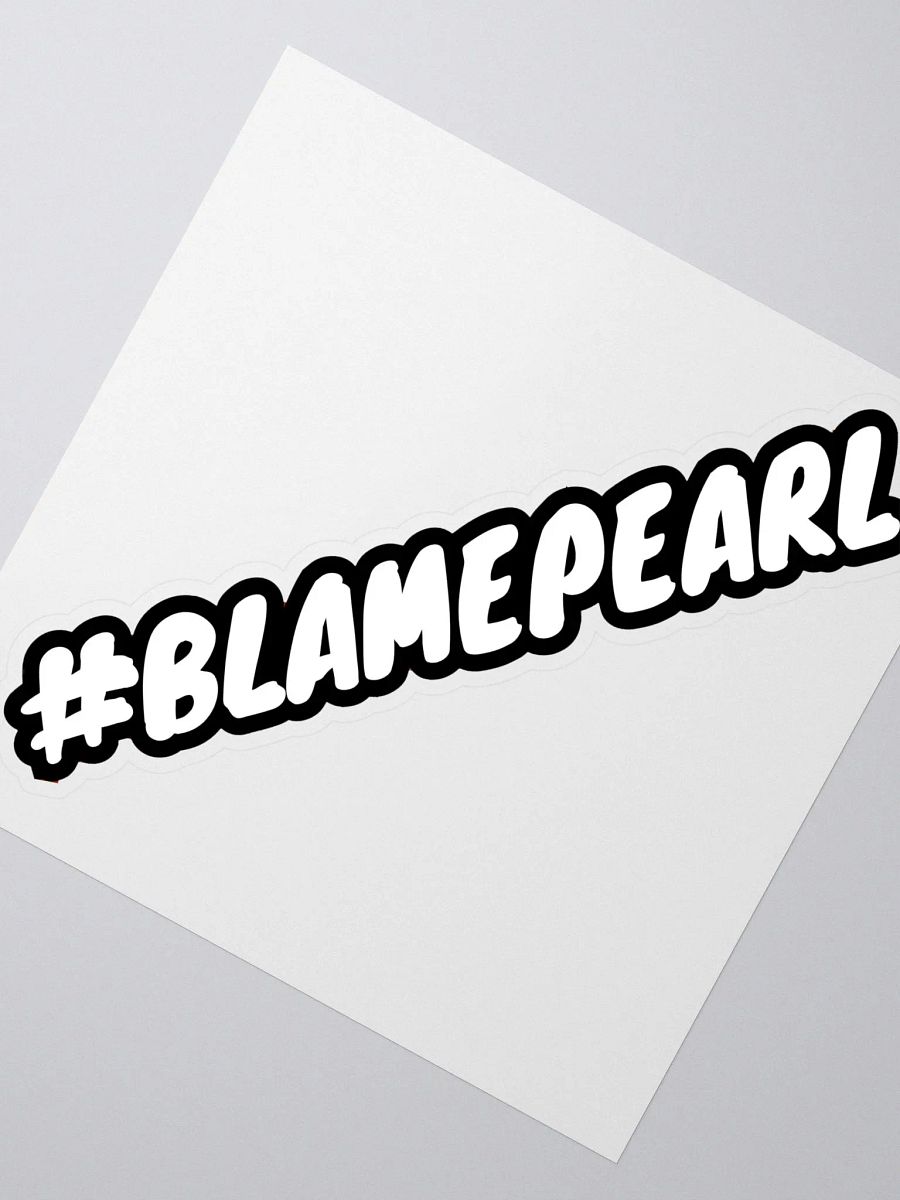 #BLAMEPEARL STICKER product image (2)