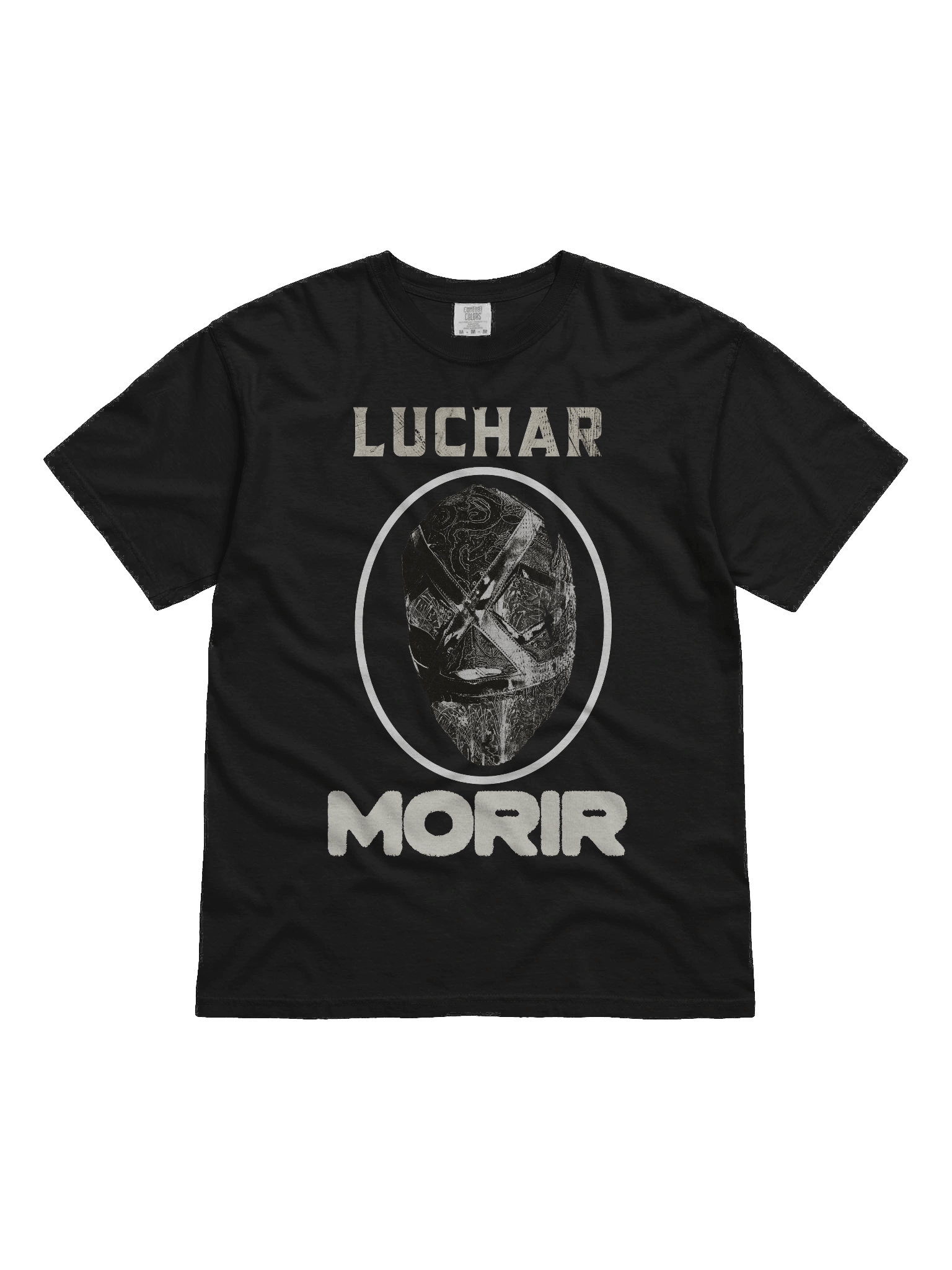 Luchar O Morir Black Tee product image (1)
