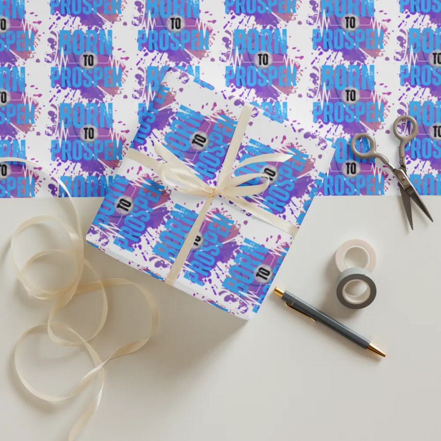 Born To Prosper Wrapping Paper Set product image (12)