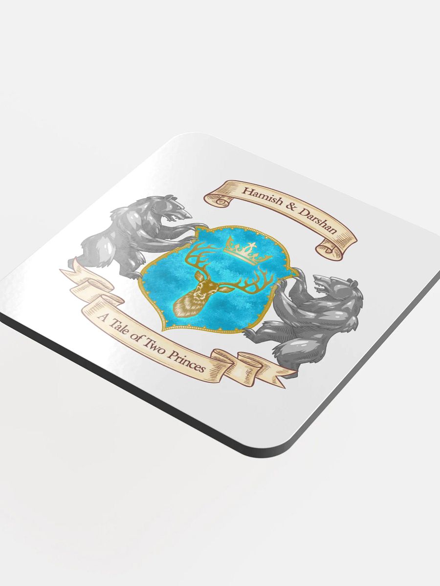 A Tale of Two Princes Crest Coaster product image (4)
