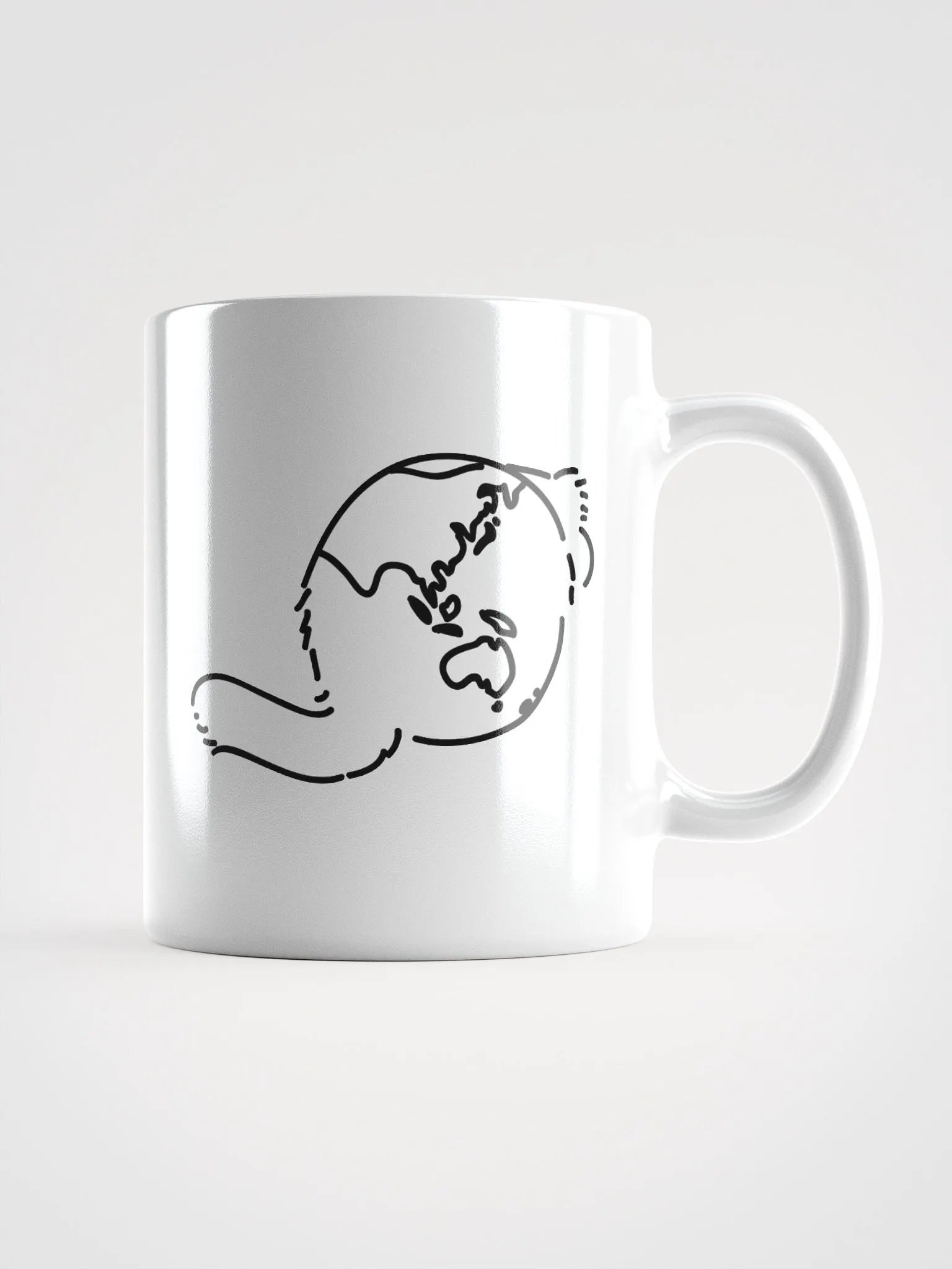 Planet Manul Asia & Oceania - White Mug product image (2)