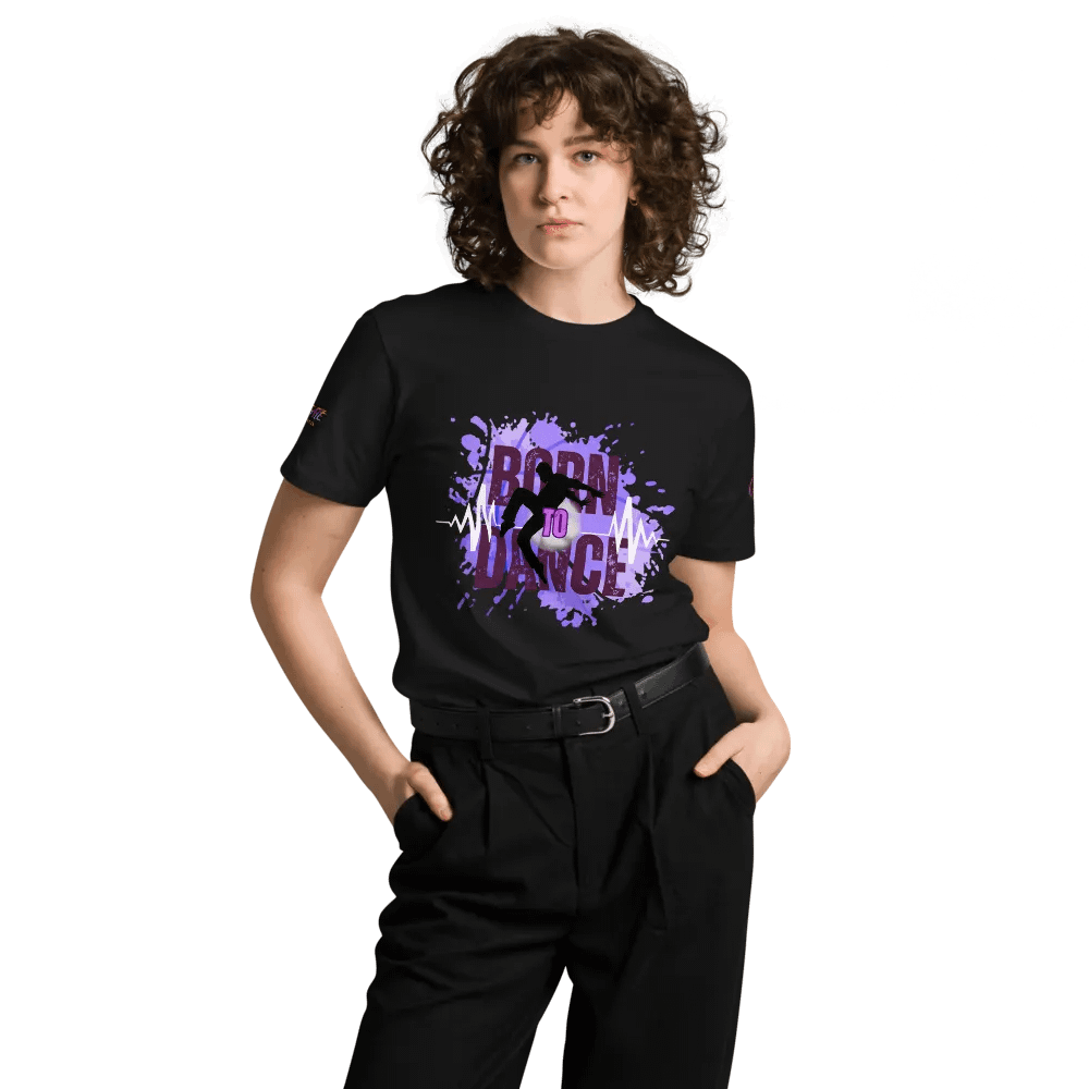 Born to Dance His Silhouette Unisex Tee product image (12)
