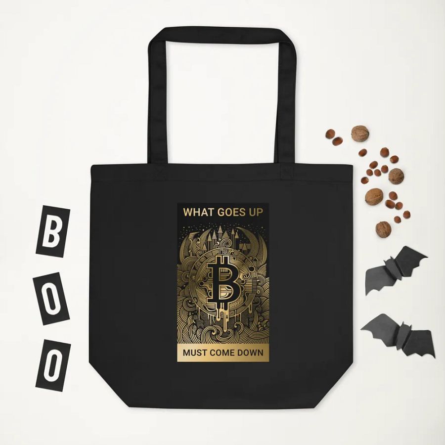 Bitcoin - What goes up must come down (gold) product image (3)