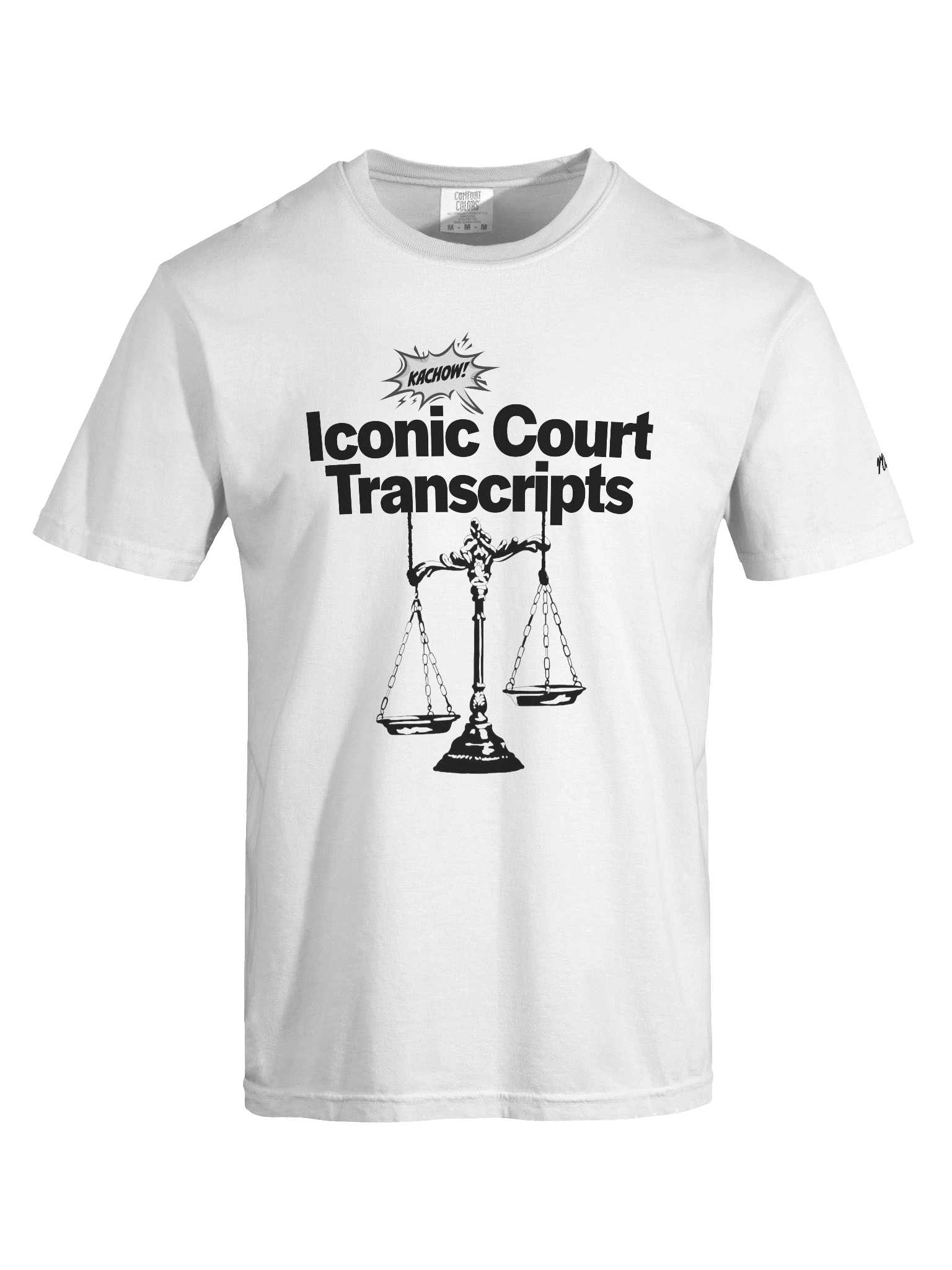 Iconic Court Transcripts Classic T-Shirt product image (7)