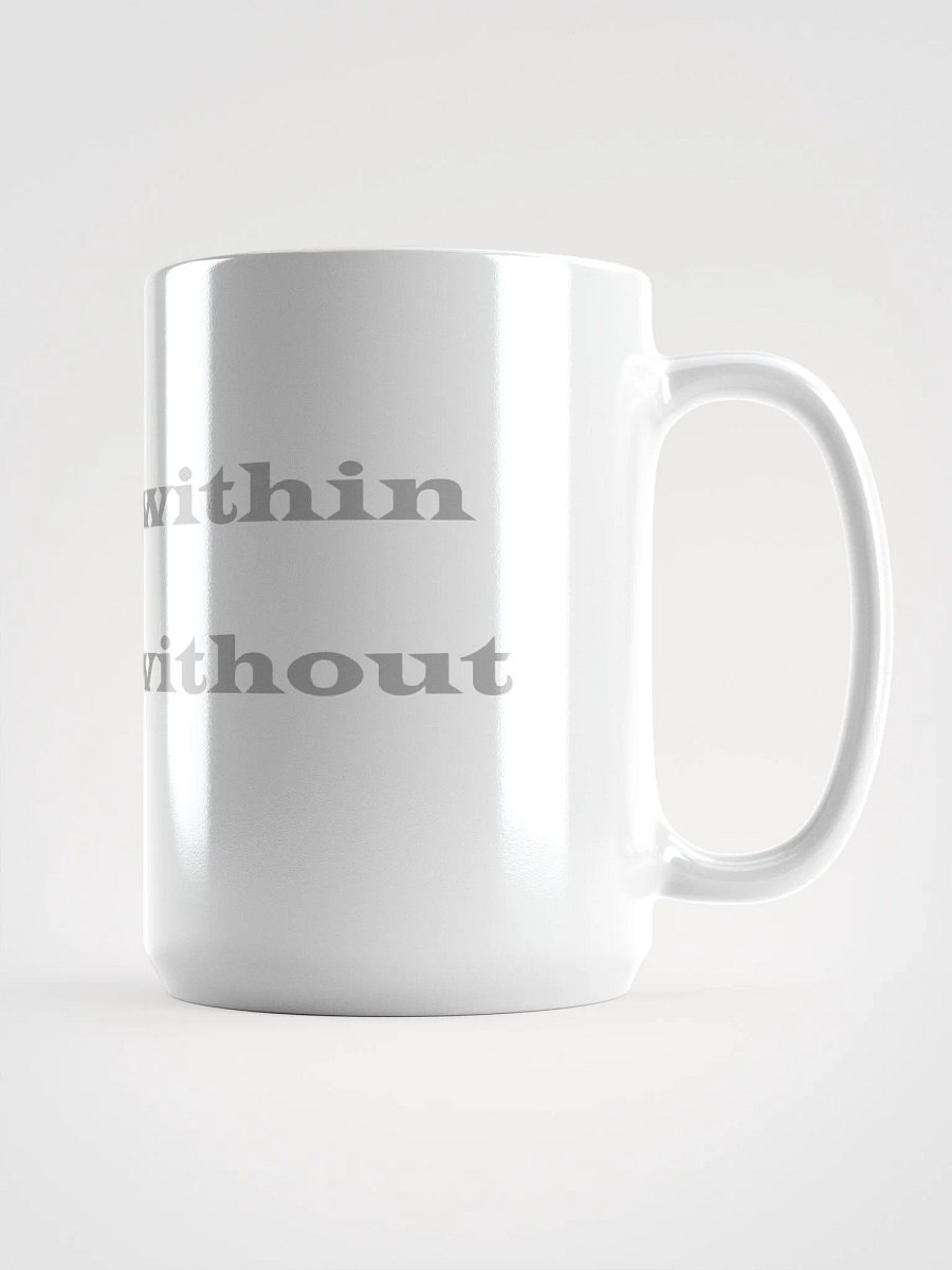Plastic within Plastic without Emblem Mug product image (1)