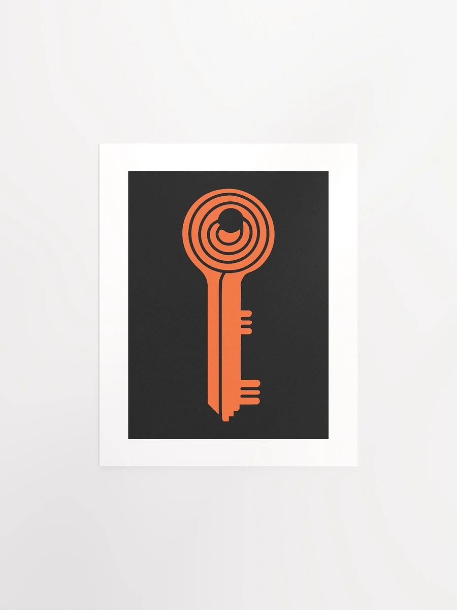 Orange Key To My Midcentury Heart - Print product image (1)