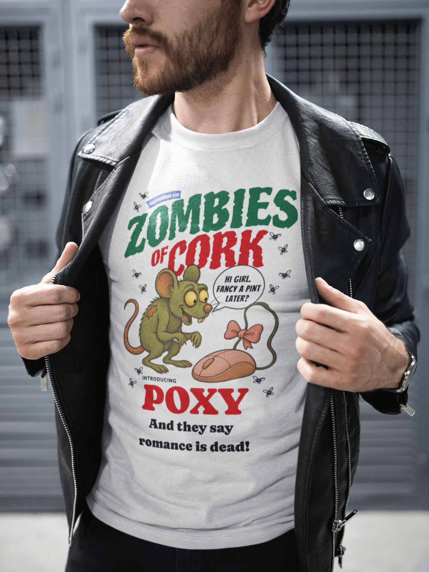 Zombies of Cork - Poxy Pops the Question T-Shirt product image (2)