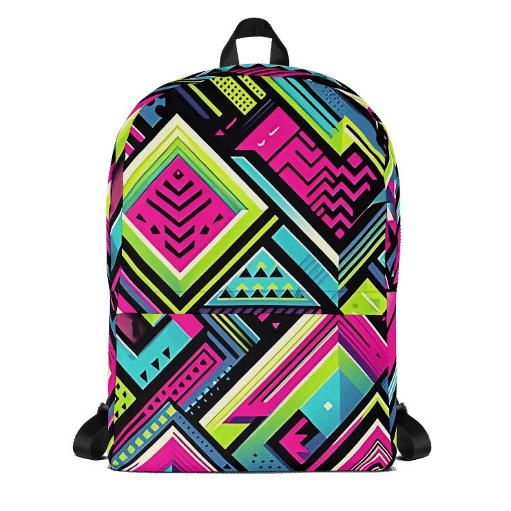 Neon Pop art Backpack product image (2)