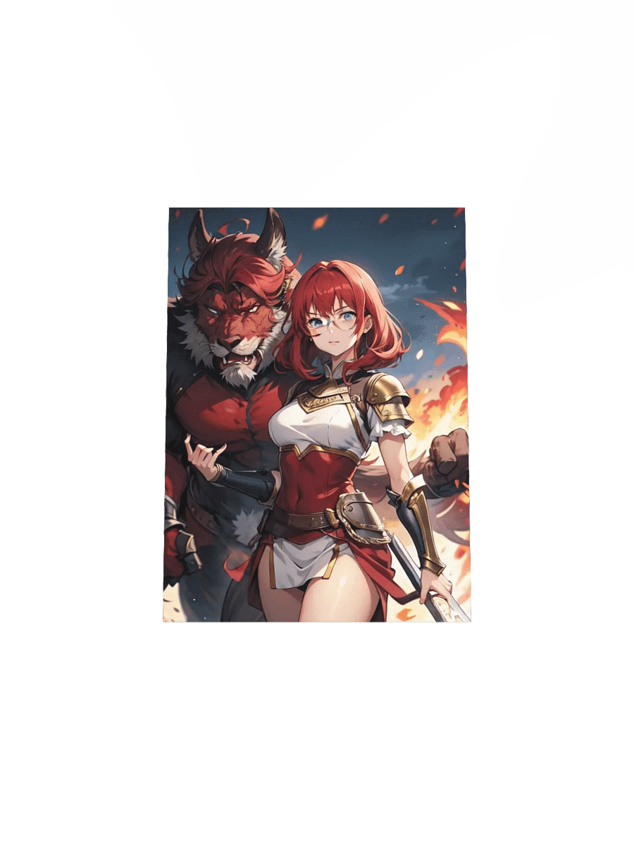 Red K Warrior Poster product image (33)