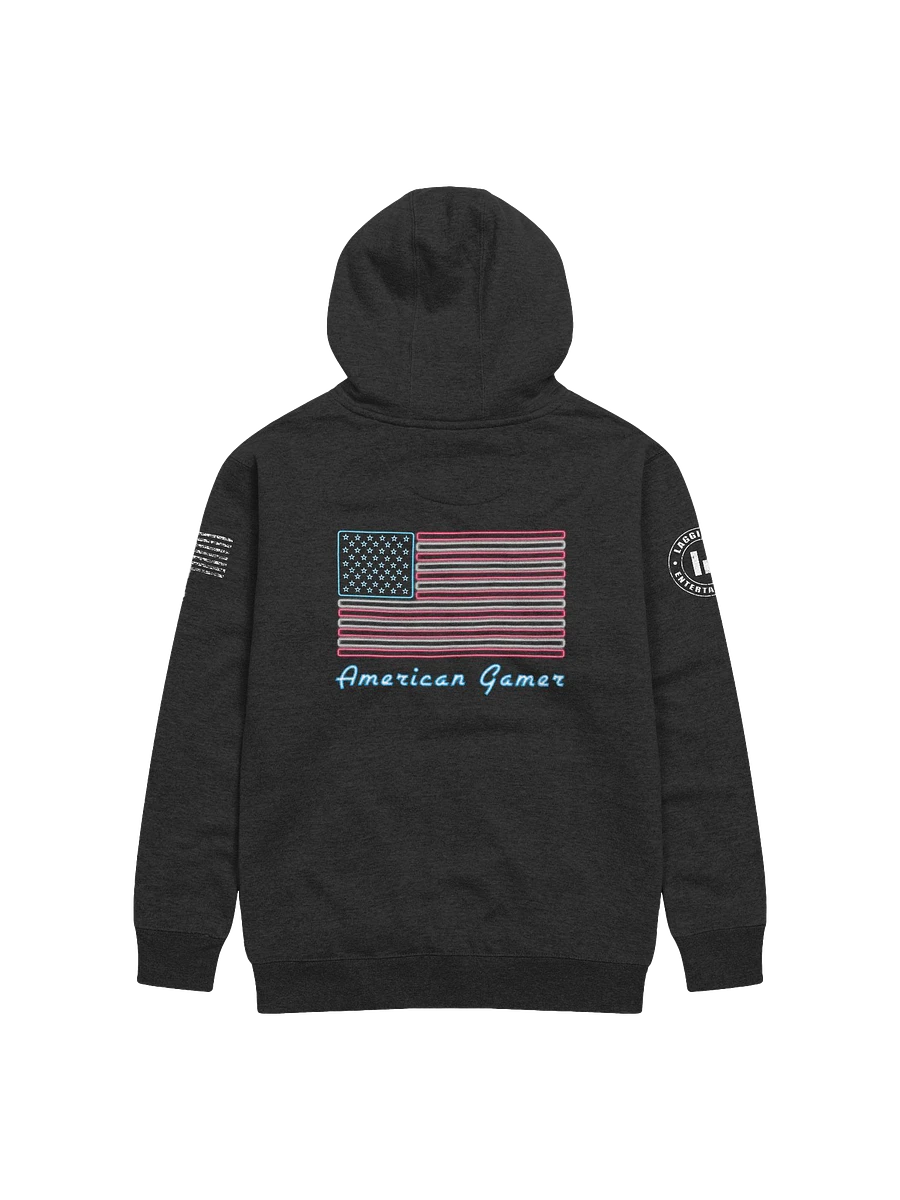 American Gamer Hoodie Black product image (2)