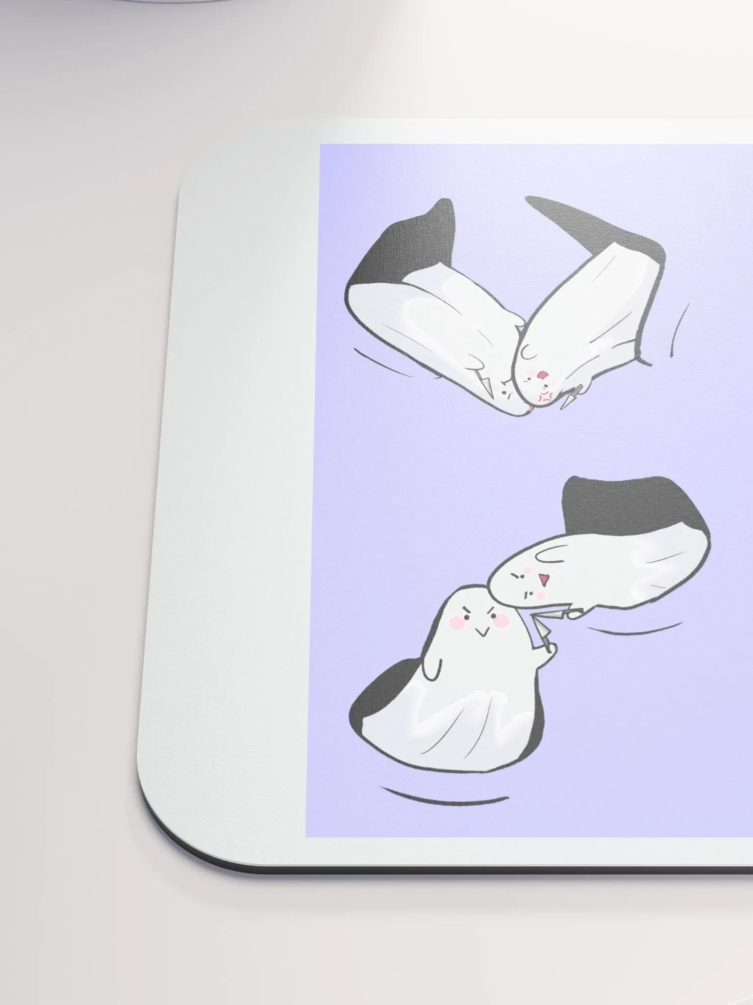 Fighting Ghosts Mouse Pad product image (6)