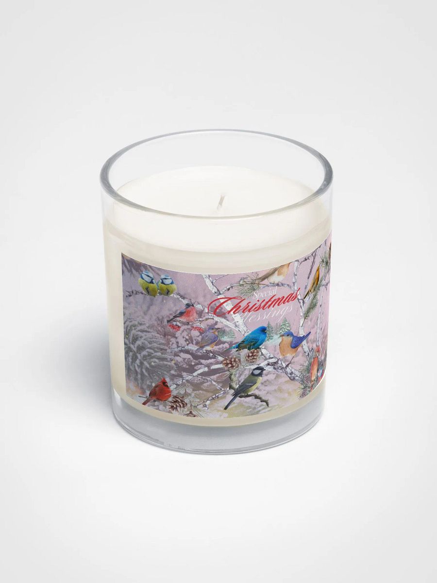 Festive birds Christmas Candle gift moms friends colleagues product image (2)