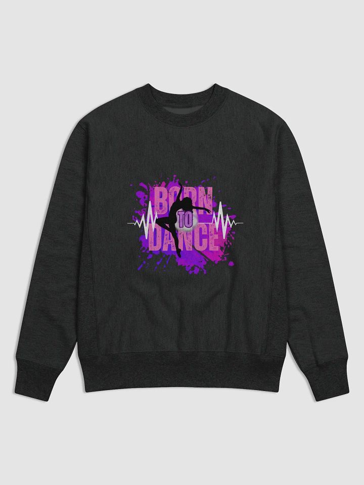 Born to Dance Vibes Her Silhoulette Champion Collab Sweatshirt product image (1)