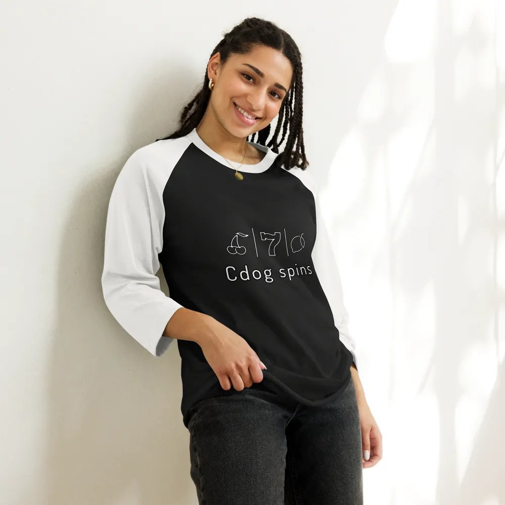 Cdog Spins Baseball T-shirt product image (16)