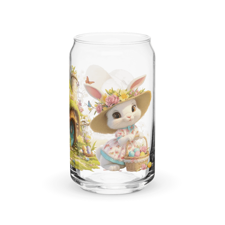 Bunny Bliss Can-Shaped Glass product image (7)