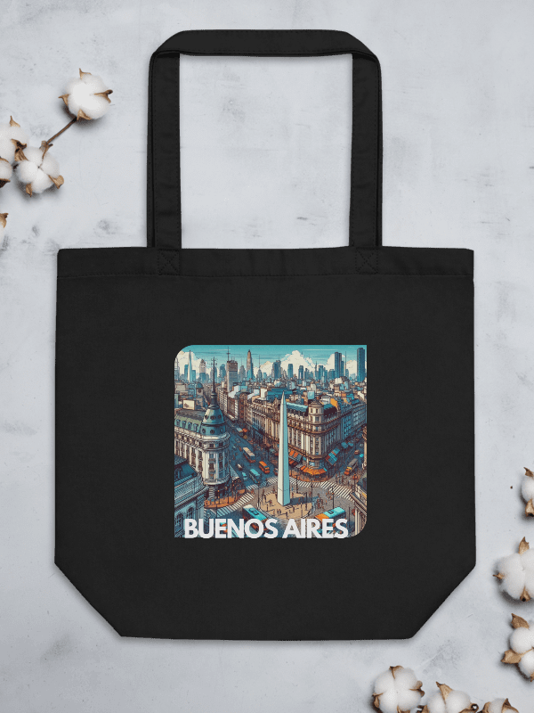 Vibrant Buenos Aires Eco Tote | Buenos Aires city Argentina product image (1)