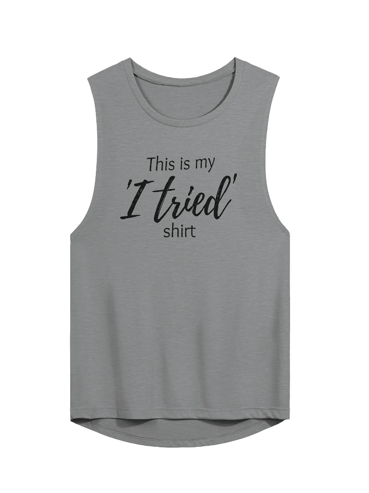 'I tried' Women's Flowy Muscle Tank product image (1)