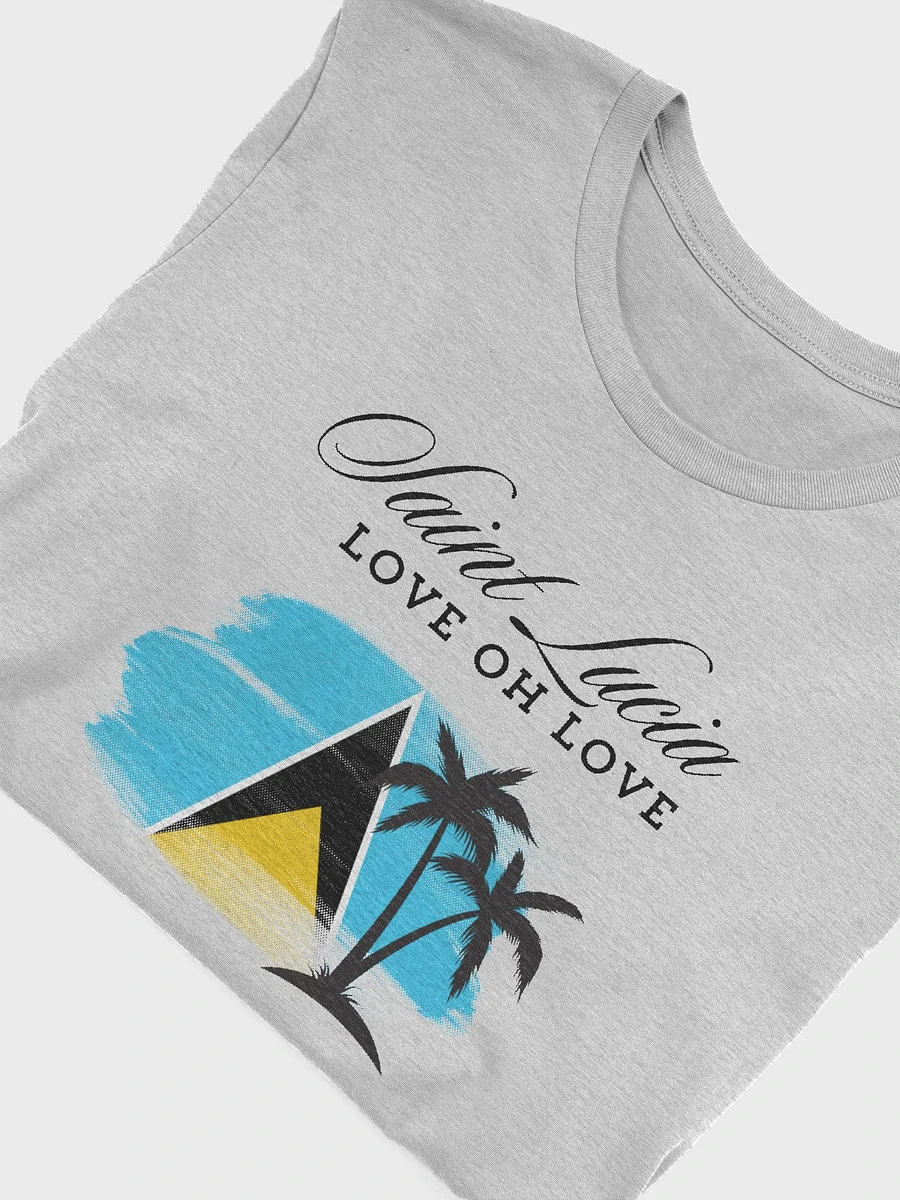 Saint Lucia Love T-Shirt product image (5)