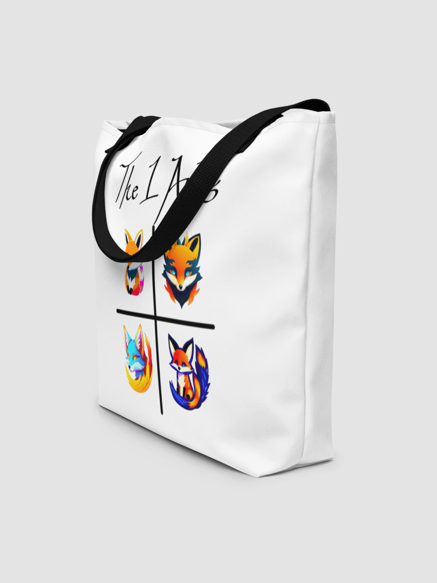 The1Aubs- FoxLove 2023 Large Tote Bag w/ Pocket. product image (3)
