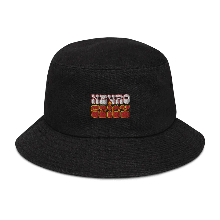 NEUROSPICY denim bucket hat product image (1)
