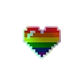 LIMITED EDITION Pixel Pride 2024 Holo Sticker product image (1)