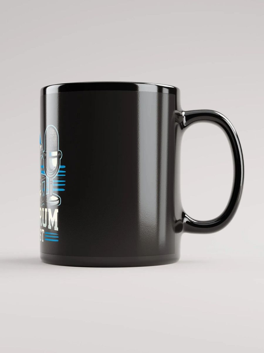 🦁 Detroit Lions Fan Forum Podcast Black Glossy Mug 🏈 product image (1)