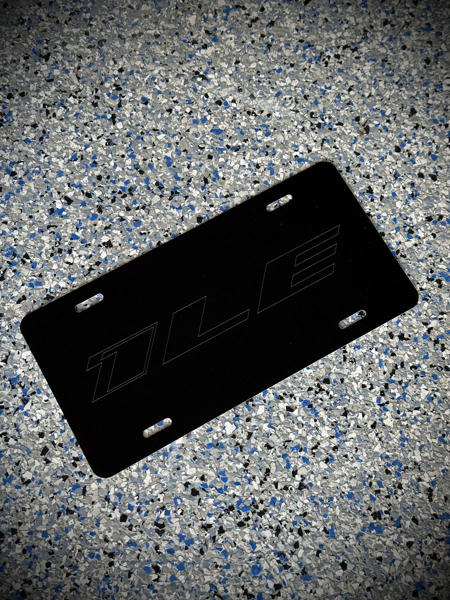 Stealth Series Vanity Plate // Multiple Options product image (3)