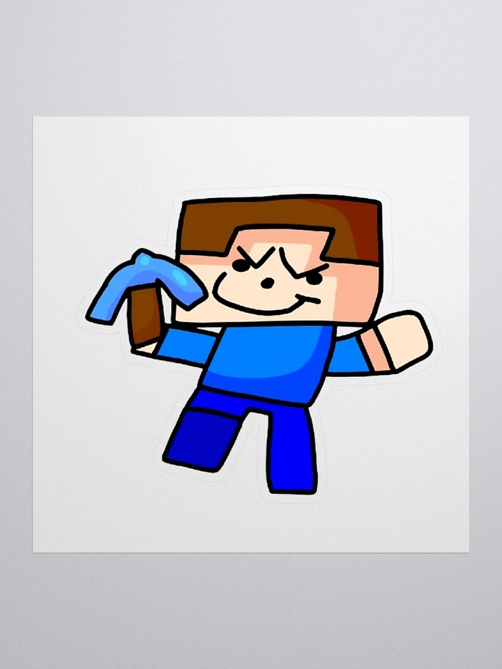 Minecraft Steve (Sticker) product image (2)