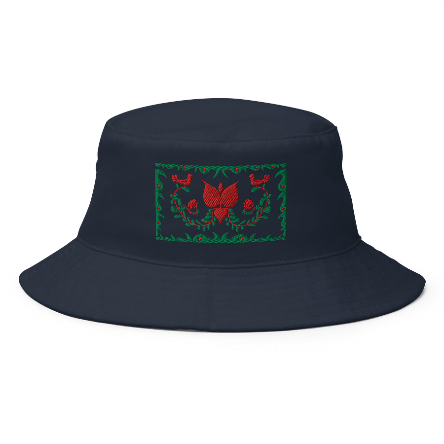 Hungarian Folk Art Floral Bucket Hat product image (1)