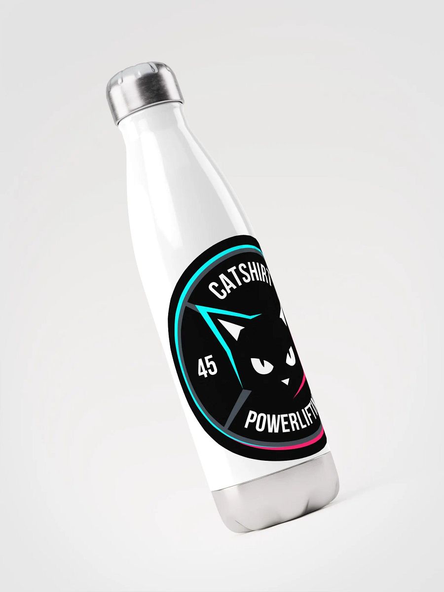 Catshirt Powerlifting Water Bottle product image (3)