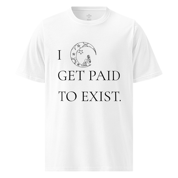 I Get Paid to Exist Shield Tee (Unisex Powerwear) product image (1)