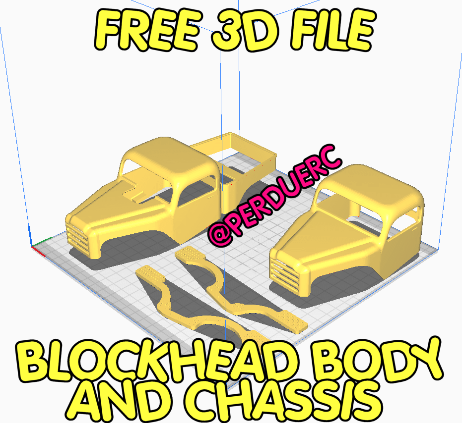BLOCKHEAD Body / Chassis kit product image (1)