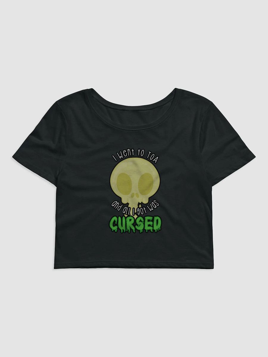 All I Got Was Cursed - Rogue - Crop Tee product image (1)