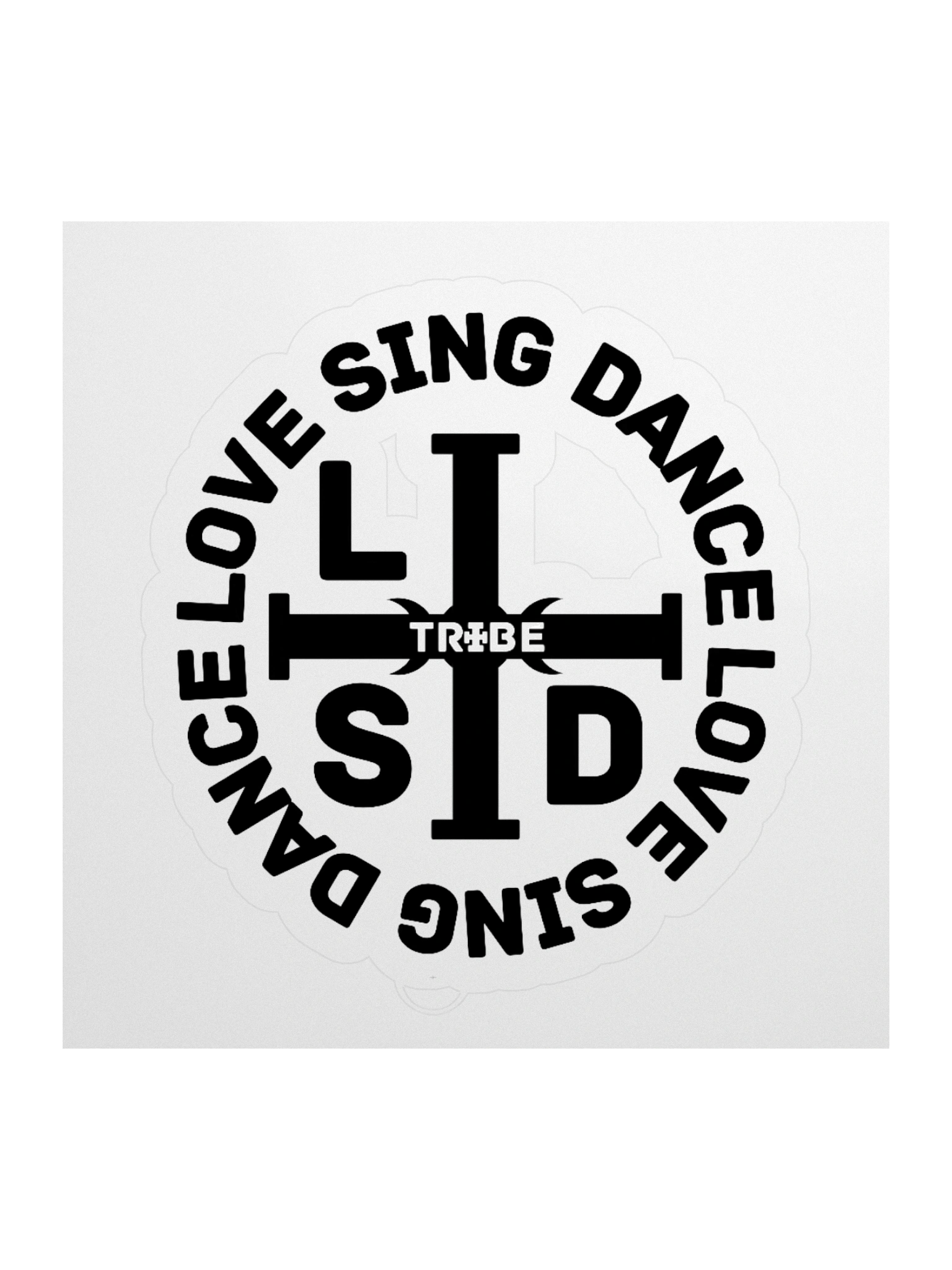 LSD "Love Sing Dance" Sticker product image (1)