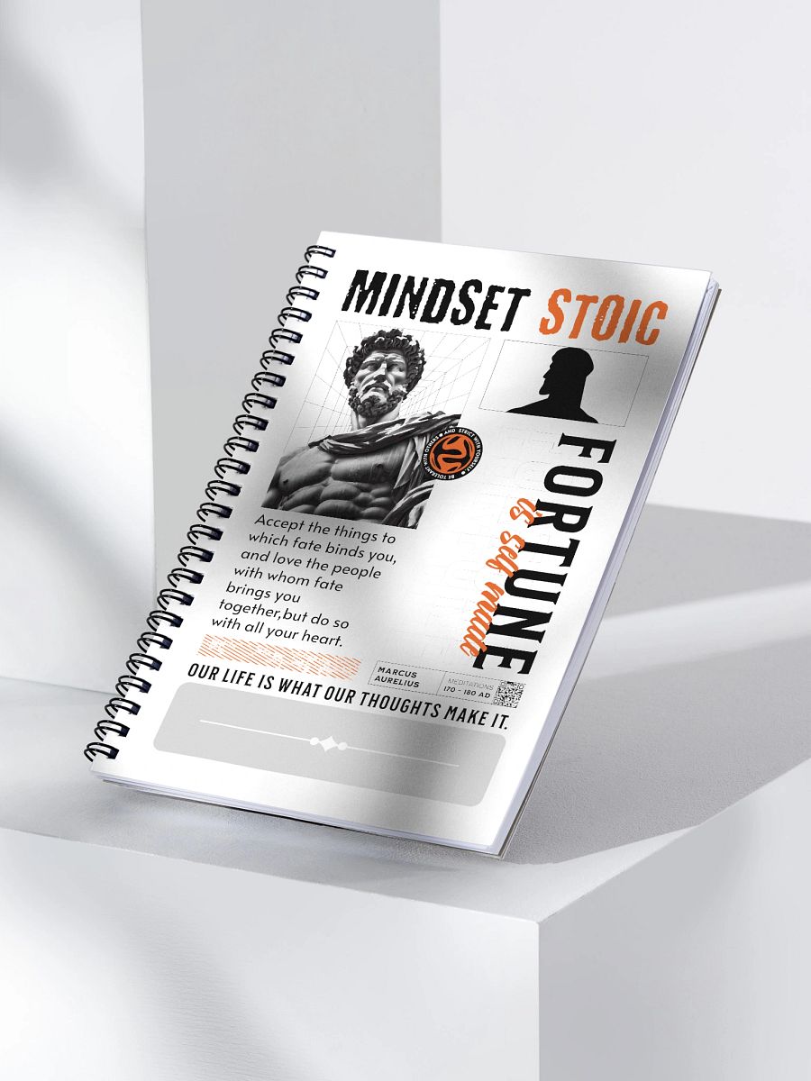 Our Life Is What Our Thoughts Make It – Stoic Journal Notebook product image (3)