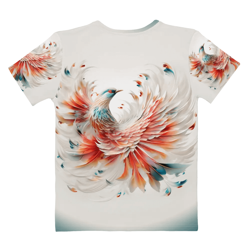 White pheasant T shirt product image (3)