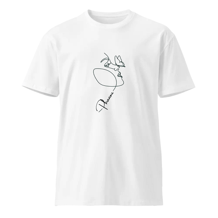 Minimalist Line Drawing T-Shirt product image (1)
