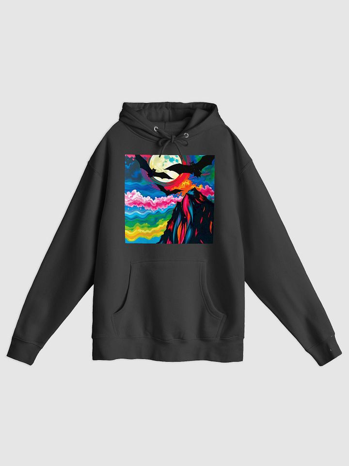 Moonlit Bat Flight Hoodie product image (1)