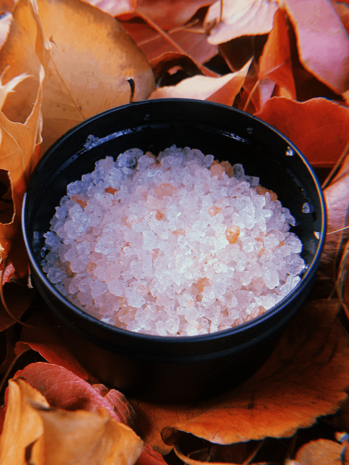 Stress Relief Bath Salt and Body Scrub (8oz) product image (2)